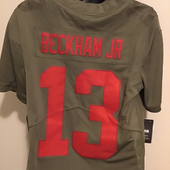 🔥SALE! NWT, Nike , Odel Beckham Jr. Military Salute, commemoration jersey, 😎 - Picture 6 of 6